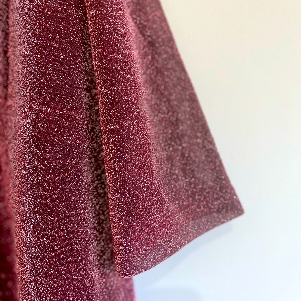 Maroon Mesh tee - Picture 5 of 5